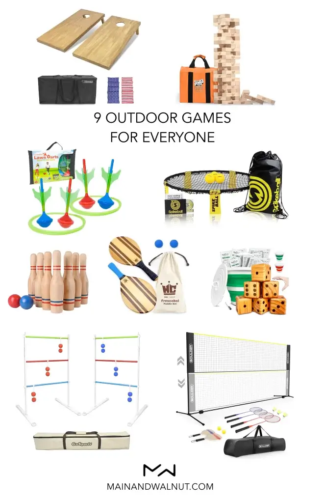  9 Fun Outdoor Games for Adults